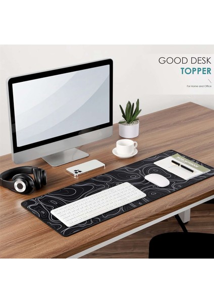 Ev ve Ofis Için Kaymaz Kauçuk Tabanlı Genişletilmiş Uzun Mouse Pad Büyük Oyuncu Mouse Pad Dizüstü Bilgisayar Klavye Mouse Matı (Yurt Dışından) fırsatları