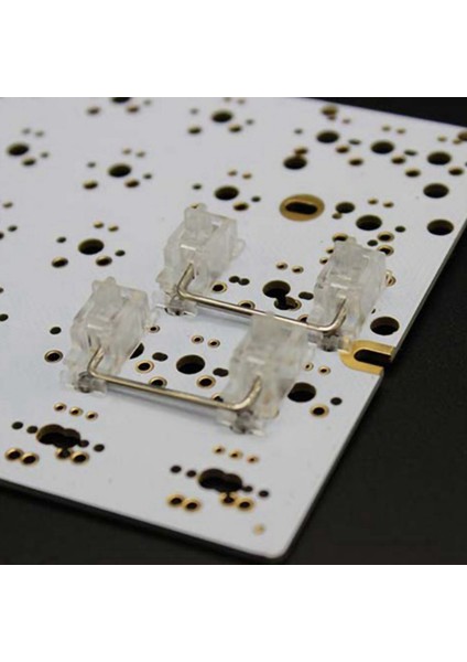 Mekanik Klavye Cherry Mx Anahtarı Pcb'ye Monte Edilmiş Kiraz Sabitleyici Şeffaf Kasa 6.25U Değiştirici Tuş Sabitleyici (Yurt Dışından) fırsatları
