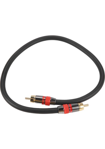 Fsu Dijital Ses Rca Kablosu Premium Stereo Rca - Rca Koaksiyel Spdıf Kablosu Erkek Hoparlör Hifi Subwoofer Kablosu Av 0,5 M (Yurt Dışından)