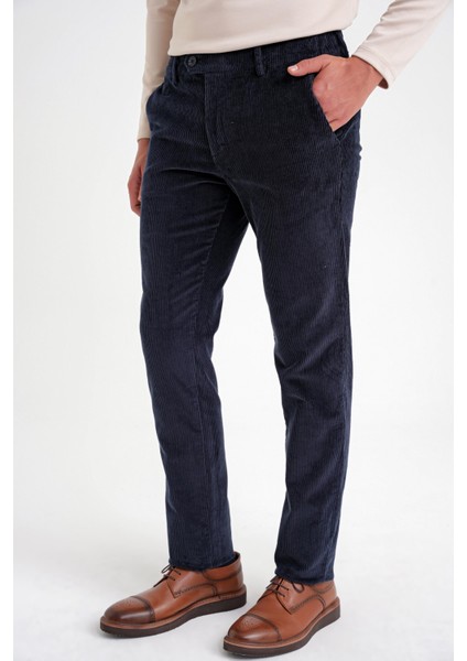 P 1199 Pantolon Comfort Lacivert