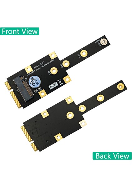 Mini Pcı-E - M.2 M Anahtar Adaptörü Mini Pcıexpress - Nvme SSD Dönüştürücü Yükseltici Kart Genişletme Kartı 2230 2242 2260 2280 (Yurt Dışından) fiyatları
