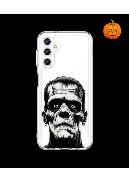 Samsung Galaxy A25 Uyumlu Şeffaf Kılıf Horror 6 Tasarımlı