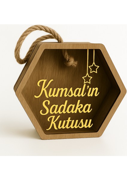 Kişiye Özel Ahşap Pleksili Halatlı Sadaka Kutusu Kumbara Tipbox Tip Box fiyatları