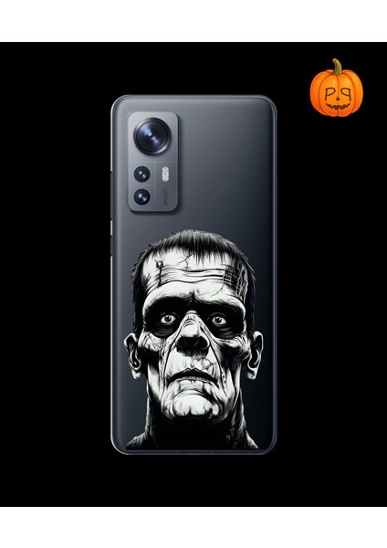 Xiaomi Mi 12 Pro Uyumlu Şeffaf Kılıf Horror 6 Tasarımlı