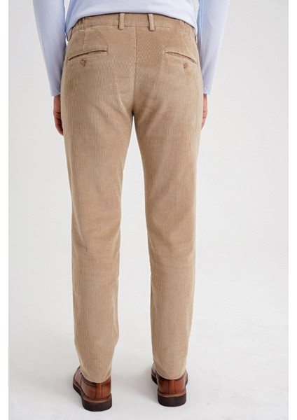 P 1199 Pantolon Comfort Bej