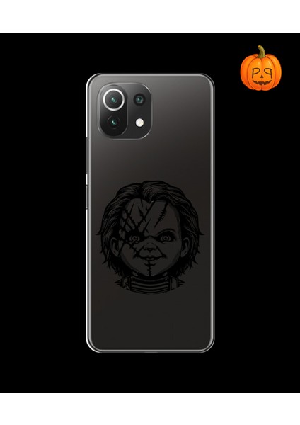 Xiaomi Mi 11 Uyumlu Şeffaf Kılıf Horror 4 Tasarımlı