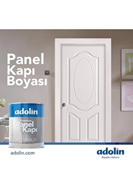 Amerikan Panel Kapı Boyası Beyaz Renkli Yarı Mat Sentetik 3 kg Özel Koruyucu Formül fırsatları