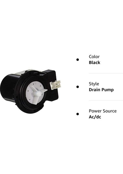 Samsung Maytag Kenmore Çamaşır Makinesi Tahliye Pompası PS4204638, AP4202690 Için (Yurt Dışından) fırsatları