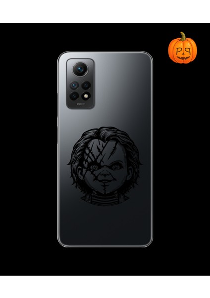 Xiaomi Redmi Note 12 Pro Uyumlu Şeffaf Kılıf Horror 4 Tasarımlı