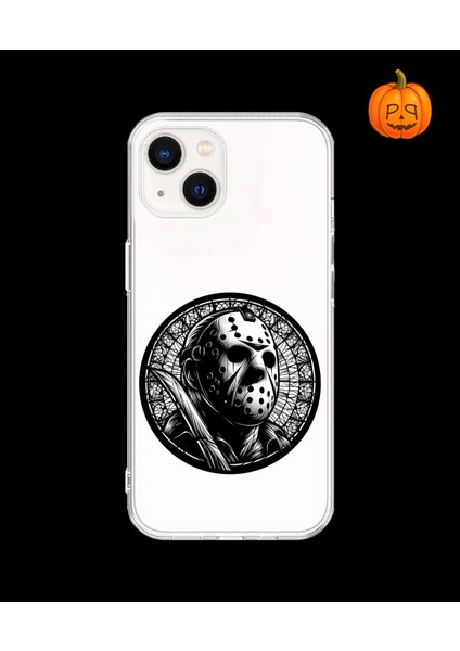 iPhone 13 Uyumlu Şeffaf Kılıf Horror 5 Tasarımlı