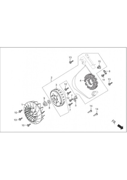 HR111-DSH E0804 Dash 110 Statör