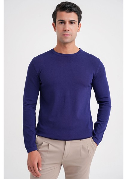 Tr 888 Triko Slim Lacivert