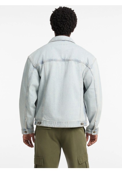 Jeans Erkek Çok Renkli Denim Parka M5YN38D5M5A-GJVD modelleri