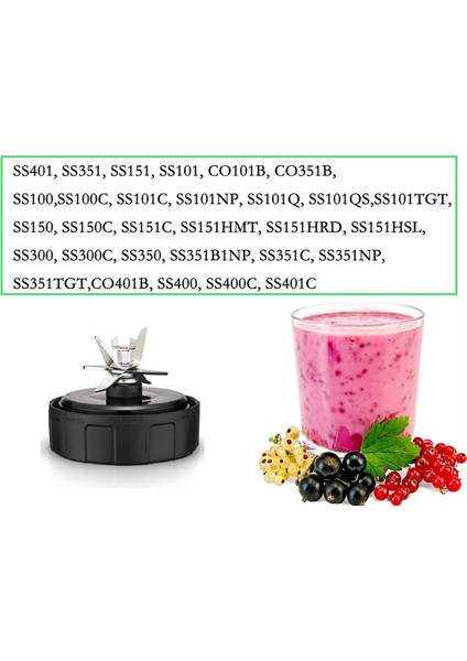Ninja Için Blender Yedek Bıçak 7 Kanatçık, Ninja SS101 SS351 SS401 SS151 SS300 SS35 Için Blender Bıçak Yedek Parçaları (Yurt Dışından) fiyatları