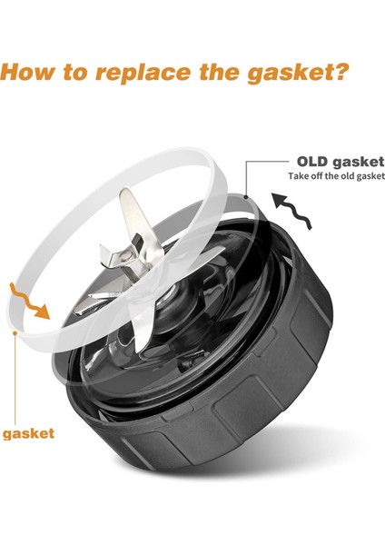 Ninja Için Blender Yedek Bıçak 7 Kanatçık, Ninja SS101 SS351 SS401 SS151 SS300 SS35 Için Blender Bıçak Yedek Parçaları (Yurt Dışından) fırsatları