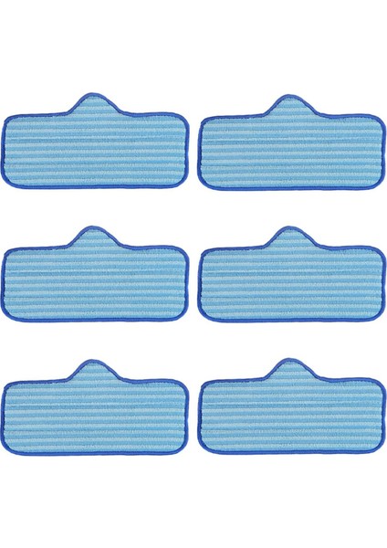 Dupray Neat Buharlı Temizleyici Için 6 Adet Mikrofiber Paspas Pedi, Sert Ahşap Fayans Taş Zeminler Için Yeniden Kullanılabilir Makinede Yıkanabilir (Yurt Dışından)