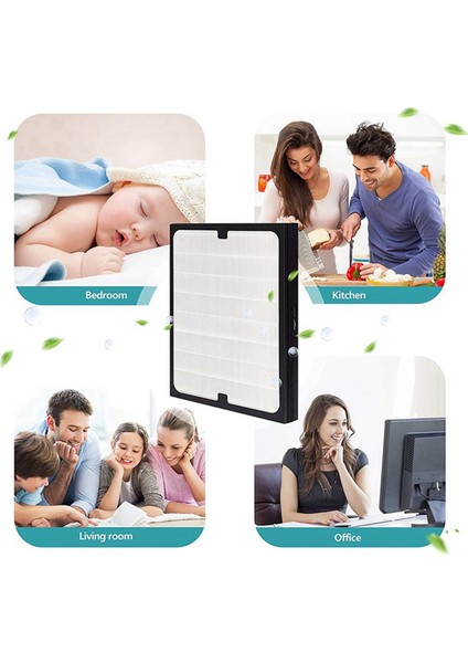 Blueair 200/300 Serisi Partikül Filtresi Modelleri 201, 203, 203 Slim, 205, 210B, 215B, 250E, 270E Için Yedek Hepa Filtresi (Yurt Dışından) modelleri