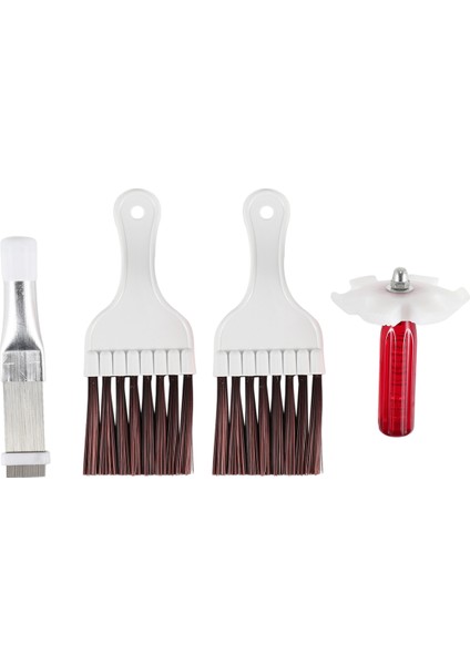 4 Adet Klima Kondansatör Kanat Temizleme Fırçası Ac Kanat Tarağı Paslanmaz Çelik Buzdolabı Kanat Temizleme Fırçası (Yurt Dışından)