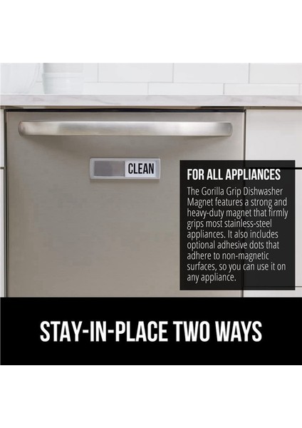 Bulaşık Makinesi Temiz ve Kirli Mıknatıslı Tabela, Bulaşık Makinesi Için Ağır Hizmet Tipi Kepenk Mıknatısları, Mutfak Aksesuarları (Yurt Dışından) indirimleri