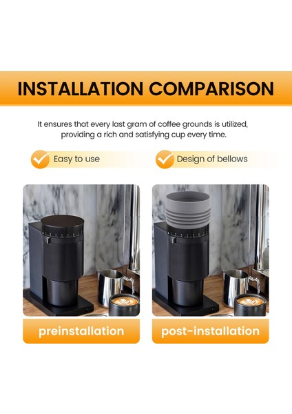 Fellow Opus Kahve Öğütücüsü Için Silikon Körükler, Çekirdek Sıkıştırma Cürufu Temizleme Kahve Makinesi Aksesuarları (Yurt Dışından) indirimleri