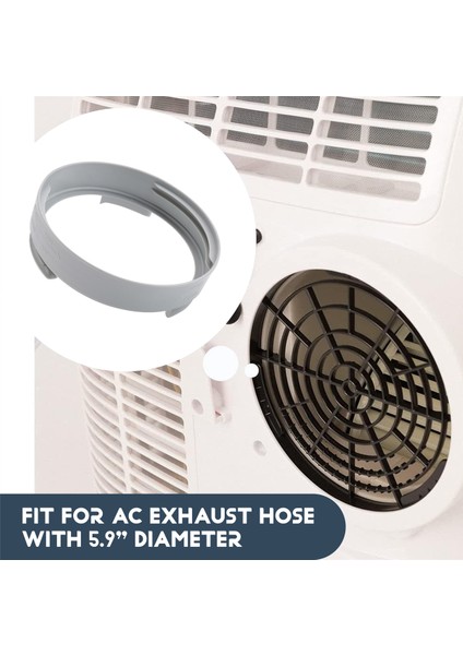 Taşınabilir Klima Egzoz Hortumu Bağlantı Parçası Pencere Adaptörü Klima Ünitesi Boru Bağlantı Parçaları ve Aksesuarları Yuvarlak (Yurt Dışından) indirimleri