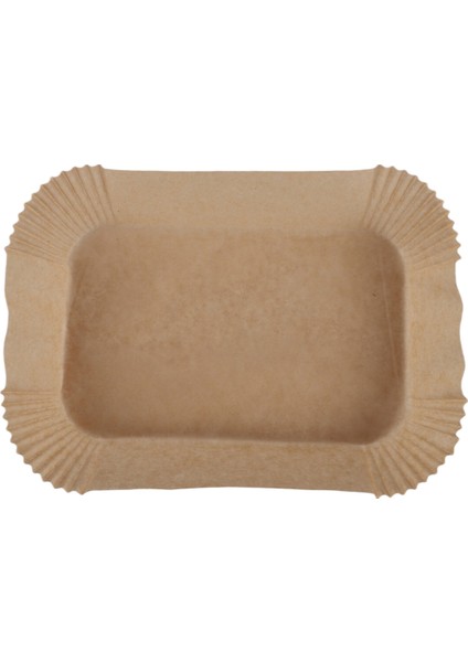 Ninja Foodi Air Fryer Aksesuarları Için 50 Adet Dikdörtgen Tek Kullanımlık Airfryer Pişirme Kağıdı Astarı Yapışmaz Pişirme Matı (Yurt Dışından)