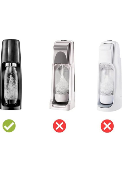 Sodastream Spirit Kolay Su Gazlaştırıcı Kolu Değiştirme Düğmesi Soda Stream Karbonatör ile Uyumlu (Yurt Dışından) modelleri