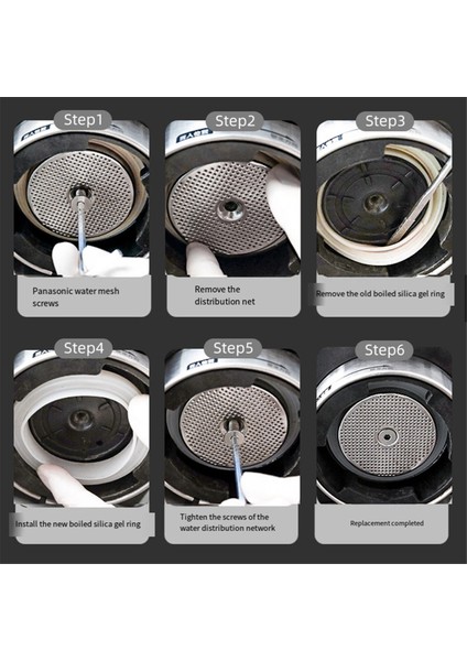 Breville Sage Espresso Makineleriyle Uyumlu 2 Parça Duş Perdesi ve Silikon Buhar Halkası 54 mm (Yurt Dışından) fiyatları