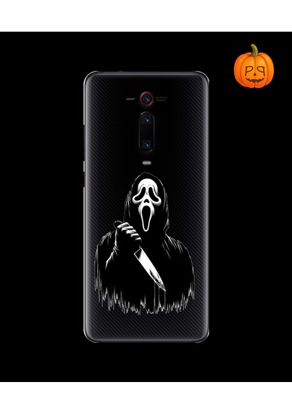 Xiaomi Mi 9t Uyumlu Şeffaf Kılıf Horror 3 Tasarımlı