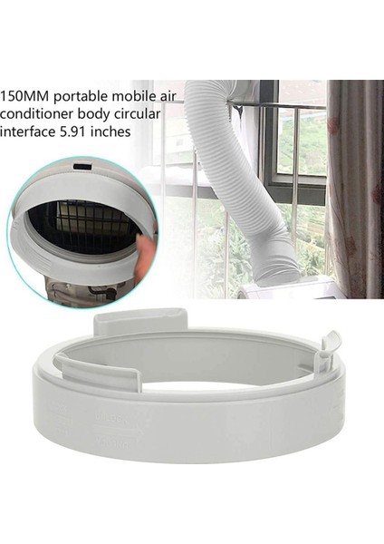 Taşınabilir Klima Aksesuarları Pencere Kaydırma Kiti Plaka Pencere Adaptörü Boru Adaptörü Egzoz Hortumu Bağlantısı (Yurt Dışından) fırsatları