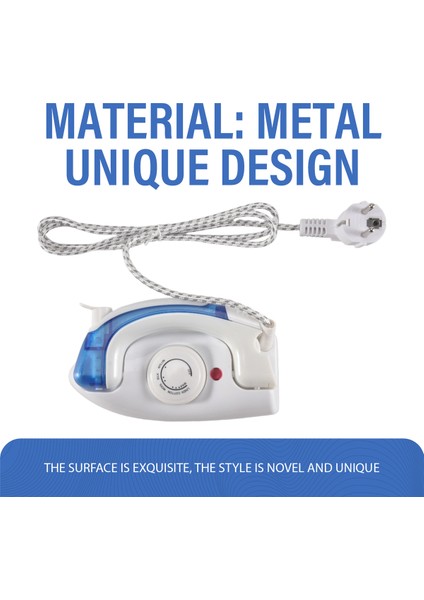 Seyahat Ütüsü Giysiler Için Taşınabilir Buharlı Ütü Mini Ütü Yapışmaz Plakalı Kuru Ütüleme Buharlı Ütüleme Hızlı Isınma Ab Fişi (Yurt Dışından) fırsatları