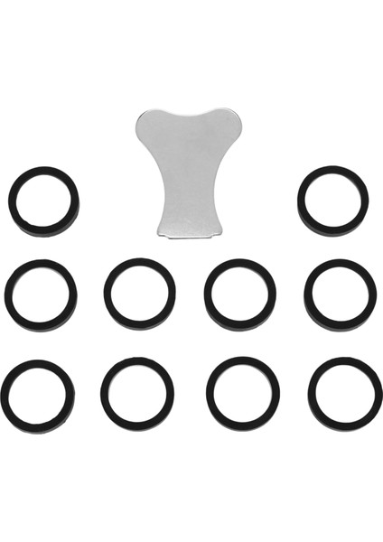 11 Adet Sis Makinesi Bakım Kiti, Sis Makinesi Için Seramik Disk Seramik Disk Anahtar Yedek Parça Kitleri (Yurt Dışından)