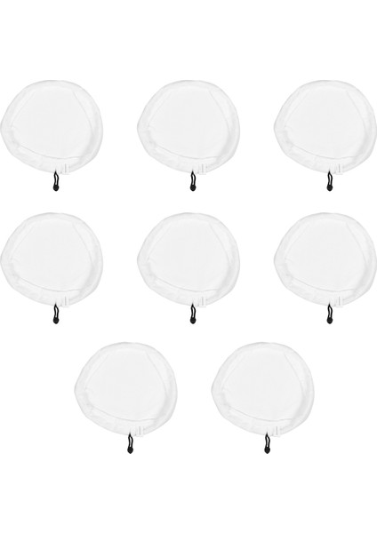 H2O X5 Buharlı Temizleyici, Zemin Paspası, Buharlı Temizleyici, Üç Köşeli Yedek Parça Için 8 Adet Mikrofiber Bez Temizleme Pedi (Yurt Dışından)