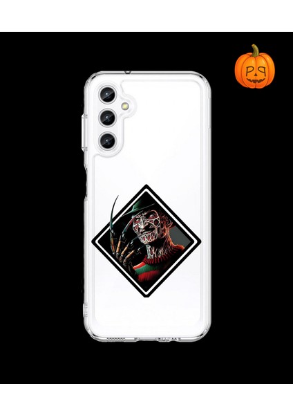 Samsung Galaxy A25 Uyumlu Şeffaf Kılıf Horror 2 Tasarımlı