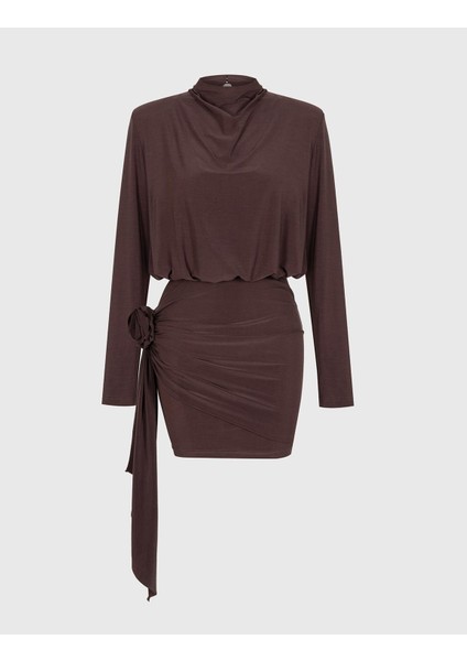 Greta Kahverengi Kadın Elbise indirimleri