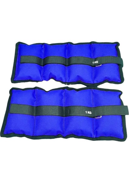1 kg Kum Torbası El Ayak Ağırlığı 1 kg x 2 Adet Bilek Ağırlık Seti