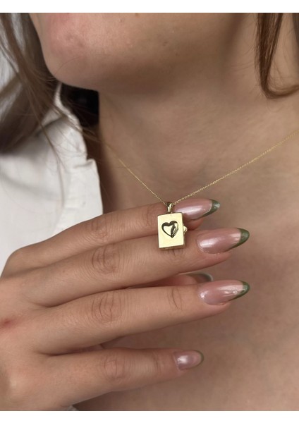 14 Ayar Altın Kalpli Kolye 871 fırsatları