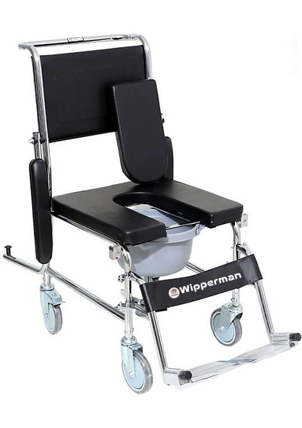 505 Model Klozetli Sandalye | Suya Dayanıklı, Katlanabilir, Wipperman Marka