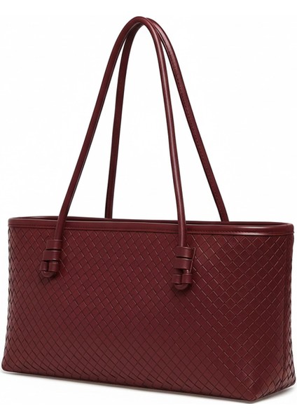 Kadın Loven Uzun Tote Çanta Cherry Örgülü fiyatları