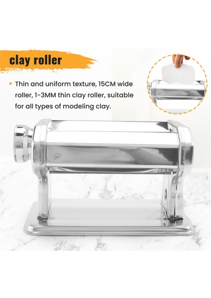 Kil Presleme Makinesi Polimer Kil Rulo Makinesi Kil Hazırlama Makinesi Zahmetsiz Karıştırma Renkleri Harmanlama (Yurt Dışından) indirimleri