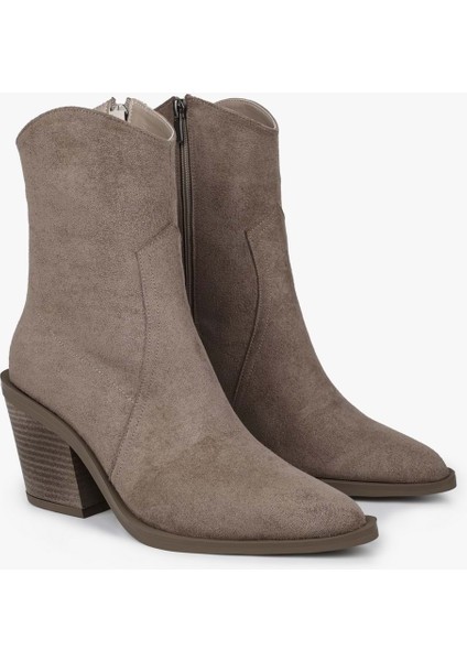 Kadın Bellini Vizon Süet Kovboy Bot
