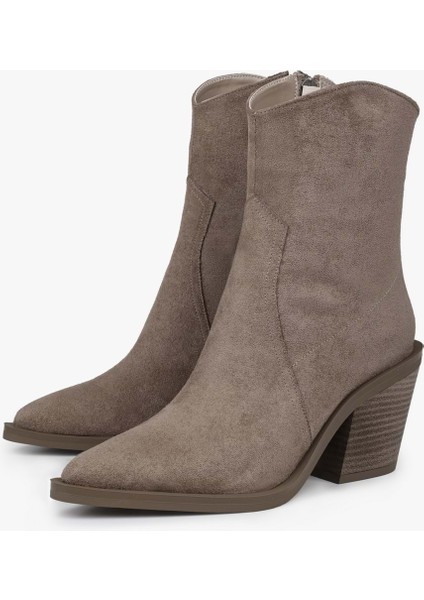 Kadın Bellini Vizon Süet Kovboy Bot modelleri