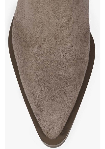 Kadın Bellini Vizon Süet Kovboy Bot fırsatları