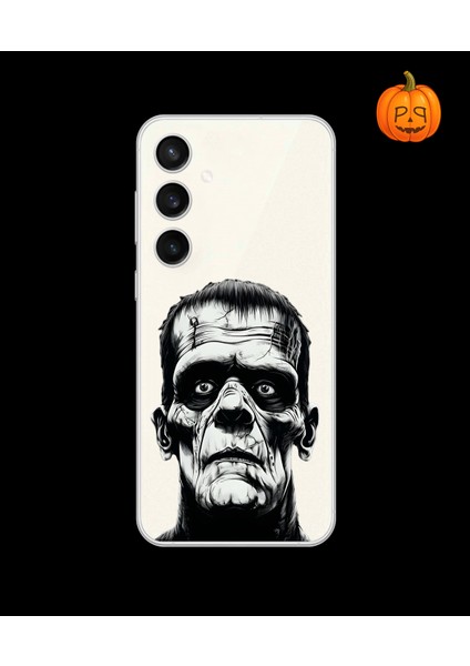 Samsung Galaxy S23 Uyumlu Şeffaf Kılıf Horror 6 Tasarımlı