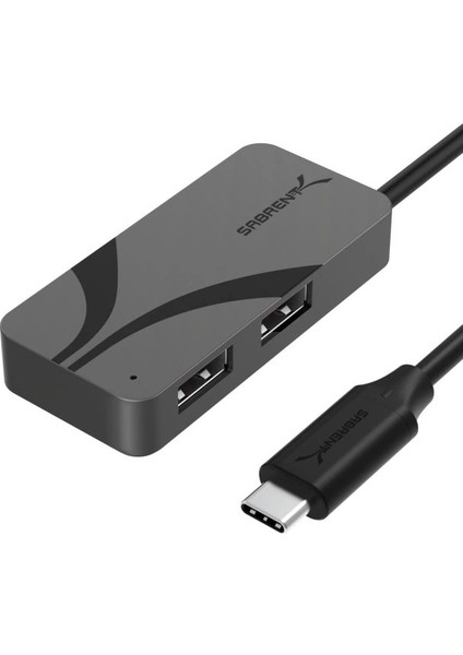 USB 3.0 Yekpare Alüminyum Taşınabilir Veri Hub'ı (HB-MC3B)