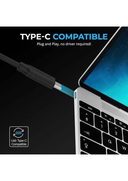 USB 3.0 Yekpare Alüminyum Taşınabilir Veri Hub'ı (HB-MC3B) modelleri