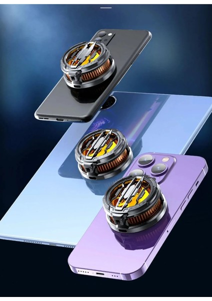 Mıknatıslı Manyetik Cep Telefon Sessiz Soğutma Fanı Radyatör Soğutucu Android Pubg Gaming Soğutucu fırsatları