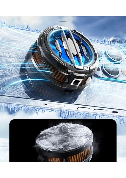 Mıknatıslı Manyetik Cep Telefon Sessiz Soğutma Fanı Radyatör Soğutucu Android Pubg Gaming Soğutucu indirimleri