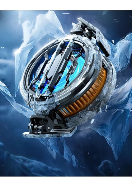 Mıknatıslı Manyetik Cep Telefon Sessiz Soğutma Fanı Radyatör Soğutucu Android Pubg Gaming Soğutucu