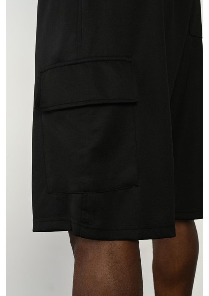 R-4374 Bel Lastikli Kargo Cep Dalgıç Şort modelleri